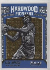 2016 Threads Hardwood Pioneers Century Proof Orange Dazzle /25 Earl Monroe 02v3