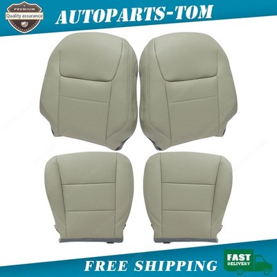 2015-2020 For Toyota Sienna Driver / Passenger Bottom / Top Leather Cover Gray