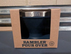 Yeti Rambler Pour Over Top, Navy Free Filters Included