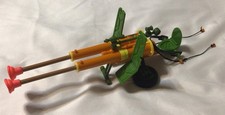Double Barreled Plunger Gun TMNT 1989 Vintage Complete Crazy Artillery G6