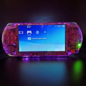 Sony PSP 3000 Console Clear Collection- New  Shell & LCD - Choose Color Japan