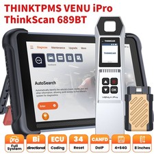 ThinkScan 689BT  TPMS Dual Function OBD2;TPMS Scanner;ECU Coding USA