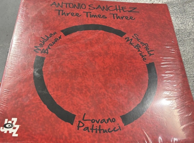 Antonio Sanchez Three Times Three Rare Limited Edition Vinyl Record Album NEW