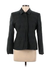 Rena Rowan Women Green Blazer 6 Petites