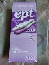 E.P.T.  Test ciążowy Twin Pack Test analogowy Nowy