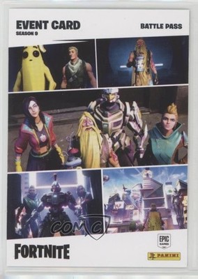 2020 Panini Fortnite Reloaded Event Card Season 9 Battle Pass #204 6kn