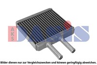 AKS Dasis WäRmetauscher HeizungsküHler Innenraumheizung 529002N