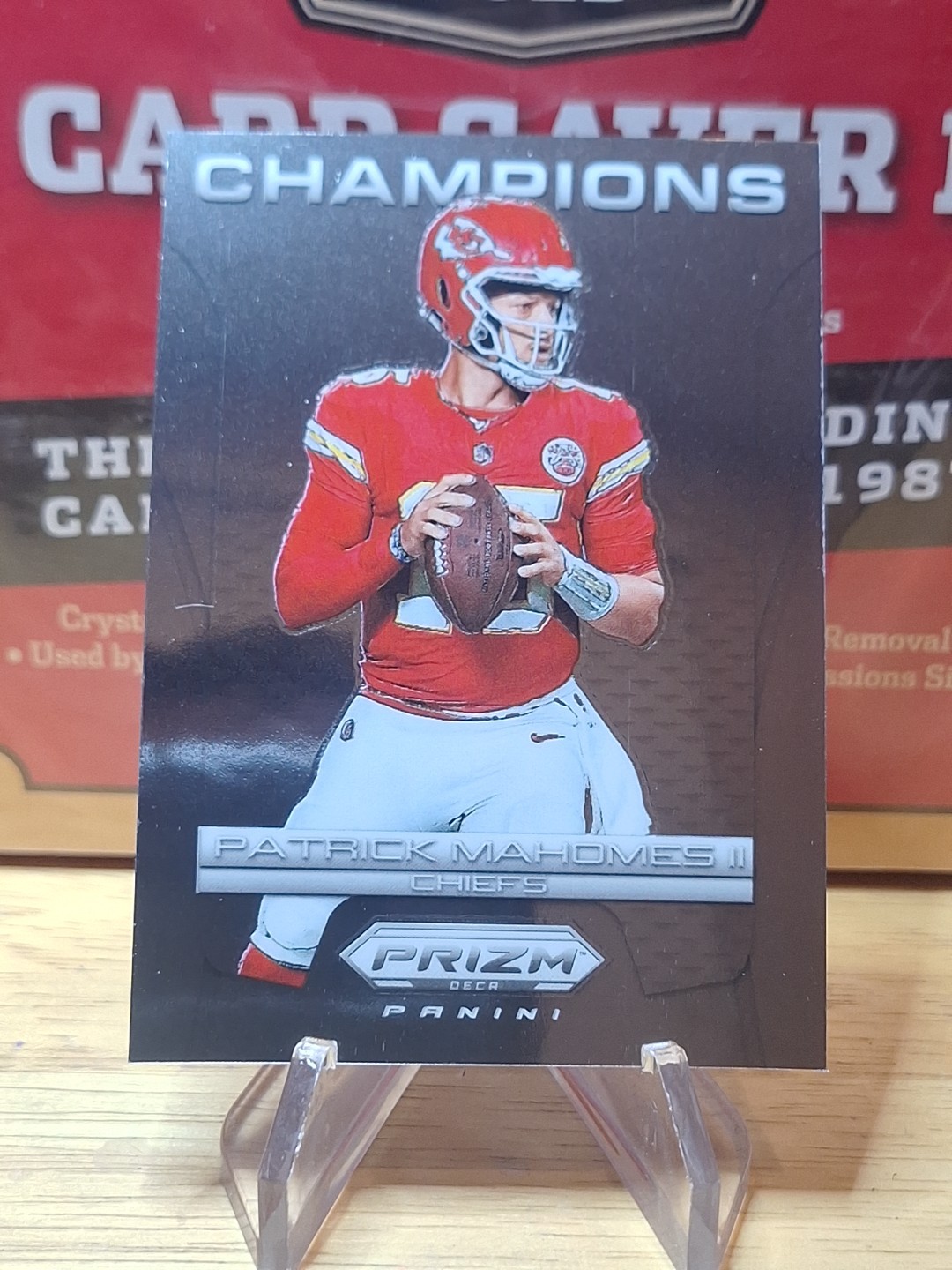 2024 Prizm Deca Patrick Mahomes II Champions #1 Chiefs