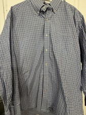 Tommy Hilfiger Men's Long Sleeve Button-Up 17 1/2 34-36