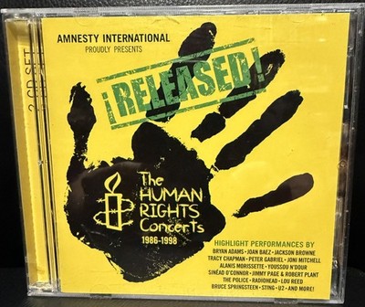 RELEASED: Amnesty International The Human Rights Concerts 1986-1998 (CD, 2 Disc)