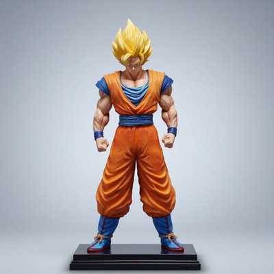 Dragon Ball Z 12.2in Super Saiyan 2 Goku PVC Statue Collection Model Toy