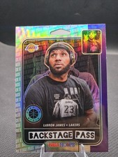 2019-20 Panini NBA Hoops - Backstage Pass LeBron James #7 Holo