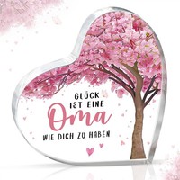 HerzföRmige Acryl Heimdekoration Geschenk FüR Oma Dekoartikel Wohnaccessoire