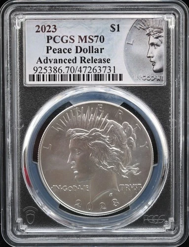 New Listing2023 U.S. Peace dollar PCGS MS-70