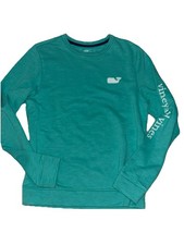 Boy  s Vineyard Vines Turquoise French Terry LS Sweatshirt Size XL 18