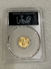 2017 $5 Gold Eagle 1/10 oz Fine Gold Coin PCGS MS 70 ~ First Strike ~ Rare Label