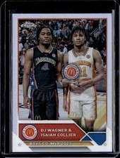 2023 Topps Chrome McDonald's All American #99 Boys Co-MVPs Refractor
