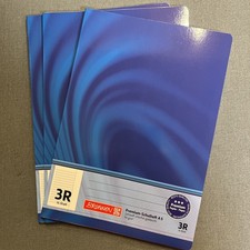 3x Brunnen Premium Schulheft DIN A5 Lineatur ...