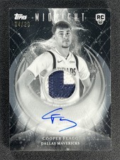 2025-26 Topps Midnight Cooper Flagg Equinox RC Rookie Jersey Patch Auto RPA /20