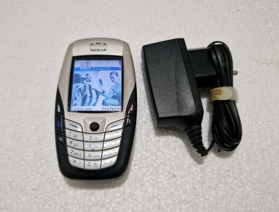 💣 NOKIA 6600 VINTAGE RARO Symbian!Come 3310 7650 Motorola v3 "anni 2000" 👑 - Immagine 3 di 4