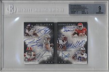 2016 Origins Black 1/1 Laquon Treadwell Hunter Henry Dak Prescott BGS 9 Auto uk2