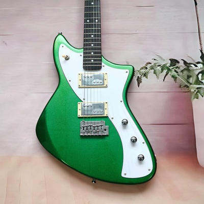 #ad US Warehouse Green Panther electric guitar alder body rosewood fingerboard $315.00