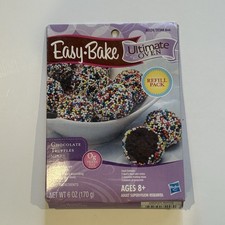 Easy-Bake Ultimate Oven Chocolate Truffles Mixes 6oz Sealed, RARE A0524/32344