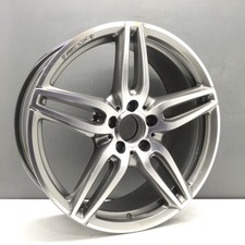 MERCEDES E-KLASSE AMG LINE W213 19" ALUFELGE 8J VORN GRAU DCUT ORIGINAl X1