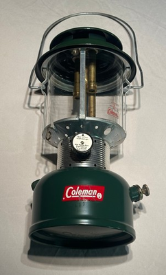 #ad Vintage Coleman Lantern Green Model 220F 228F 11 63 FIRST YEAR EXCELLENT $84.95