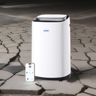 Whoy 120-Pint Smart Dehumidifier for 6,000 Sq Ft, App Control, Continuous Drain