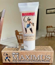 5x MAXIMUS Power Cream 1.5 oz | Natural Penis Cream | Allnue Hombre