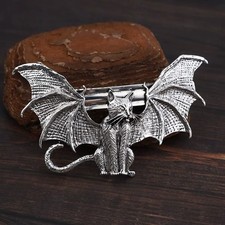 BAT CAT GOTHIC HAIR CLIP LARGE HAIR CLIP WITCHY GOTH HAIR ACCESSORIES GIFTS 