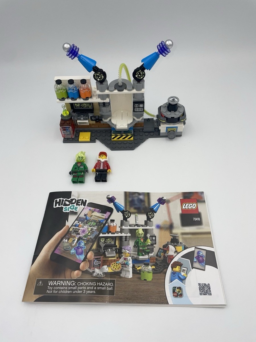 LEGO 70418 Hidden Side J.B.'s Ghost Science Lab Incomplete Set