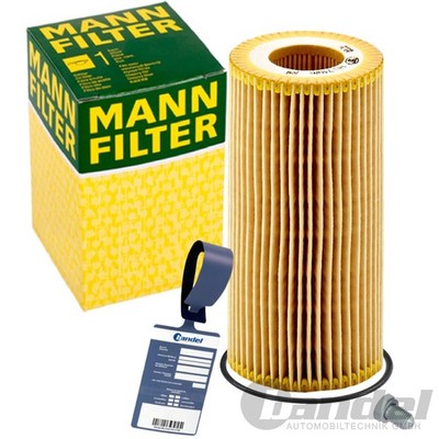 MANN FILTER ÖLWECHSELSET passend für AUDI A3 8P A4 B7 VW GOLF 5+6 2.0-2.5 FSI