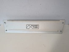 Mountain Buggy Duet 3,2 piedi piastra in metallo argento