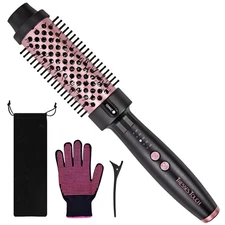 Professional Thermal Brush Heated Round 1.5", Ionic Hot Rose Gold 