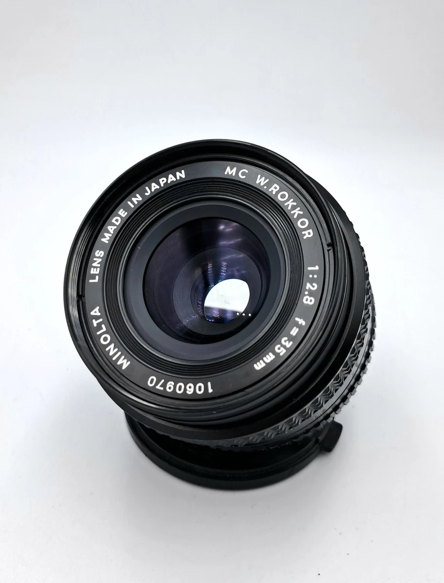 Minolta MC W.Rokkor 35mm f/2.8 Lens – Vintage Wide Angle Prime SR