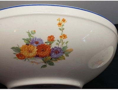 Vintage Universal Cambridge USA 1940 s Casserole Dish Oven Proof 9 1/2''