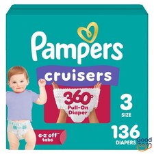 Pampers Cruisers 360 Diapers - Select Size and Count 