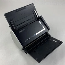 Fujitsu SnapScan S1500 Document Scanner Tested Bad Clip on Tray No Power Supply