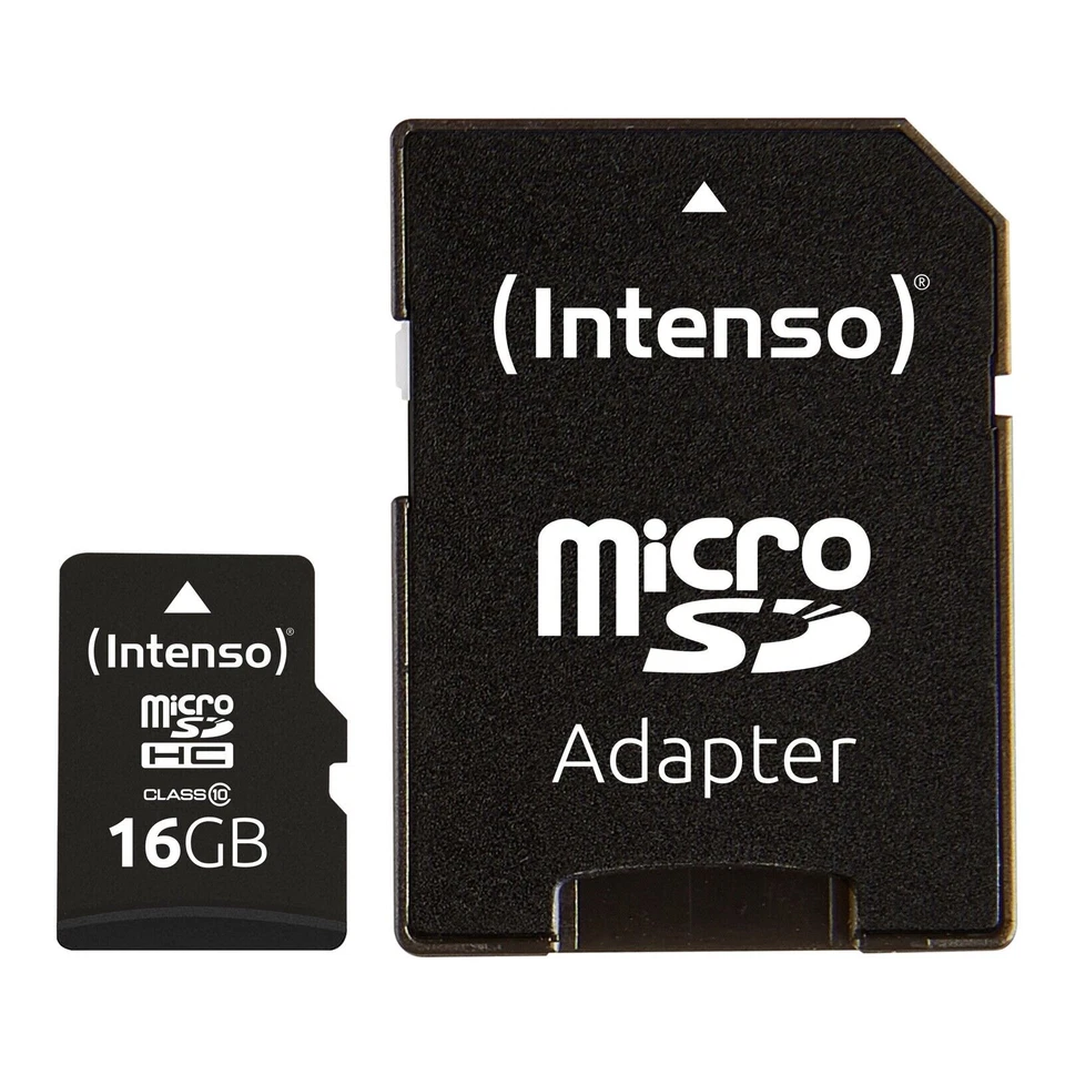 Intenso microSD Karte 4–128GB Class 10 SDXC Adapter Handy Tablet Speicherkarte - Bild 4 von 4