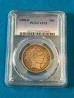 1908 D Barber Half Dollar - PCGS VF25 50C