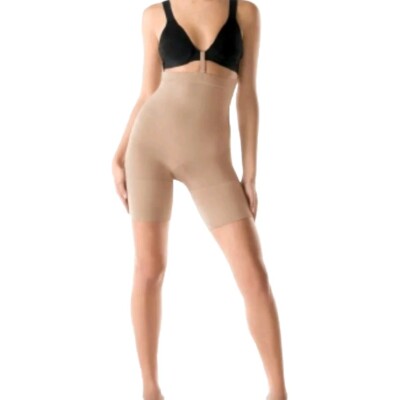 Spanx Slim Cognito Seamless Mid-Thigh Body Slimming Shapewear Size US 3X