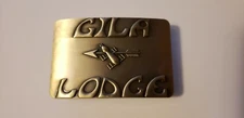 Boy Scout OA 378 Gila Lodge Belt Buckle (Right Orientation)