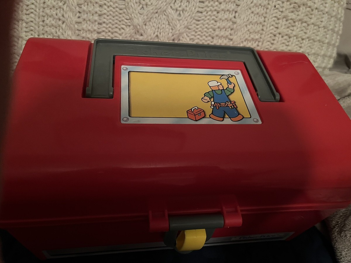 Vintage Fisher Price, Tool Box with Tools Play Toy Pretend, 1990s | eBay Vintage Fisher Price, Tool Box with Tools Play Toy Pretend, 1990s | eBay