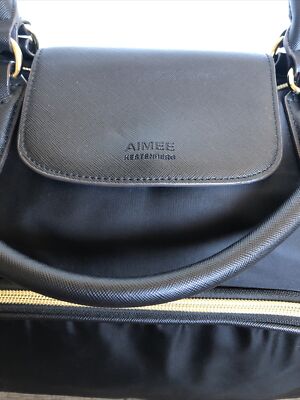 AIMEE KESTENBERG-Florence Travel Tote Bag Laptop Overnighter Black Medium  GUC! | eBay