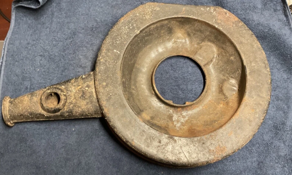 67 Camaro Chevelle SS 396 325hp Original Quadrajet Air Cleaner Base L35 - Imagem 4 de 4