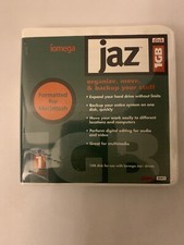 IOMEGA Jaz Disk 1GB Formatted for Macintosh Backup Storage