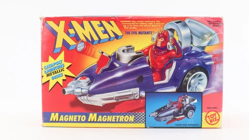 VTG X-Men MAGNETO MAGNETRON 1994 Catapult Launches Metallic Disks TOY BIZ New