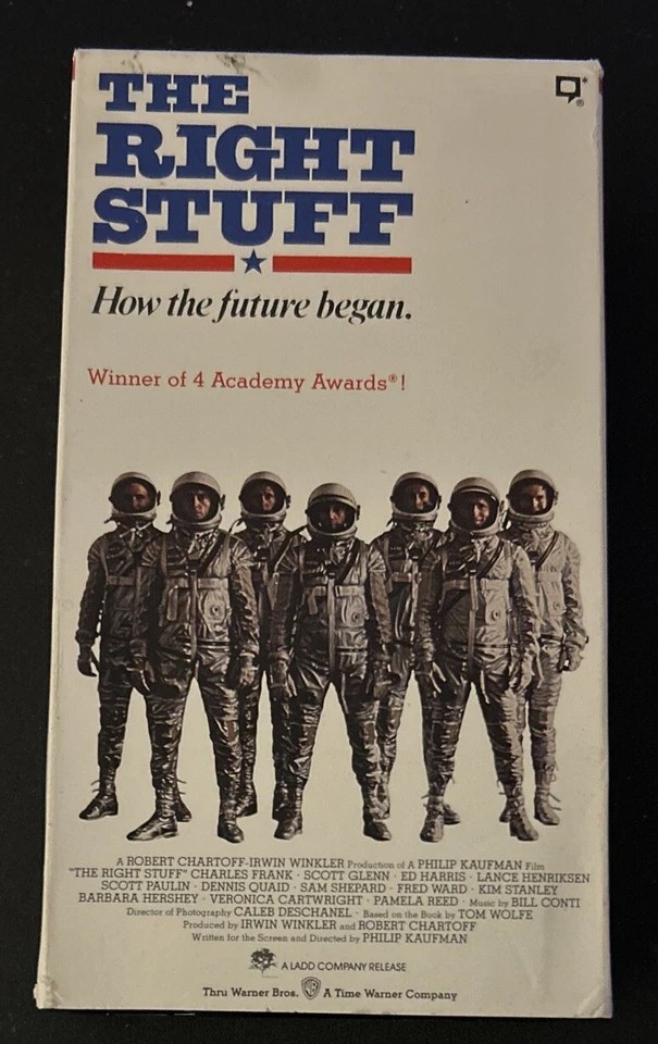 The Right Stuff How The Future Began VHS 2-Tape Set Charles Frank Scott Glenn - Image 3 of 4